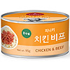 피니키 - 치킨비프 캔 95g (순살닭고기+소고기) - 1박스(24개)
