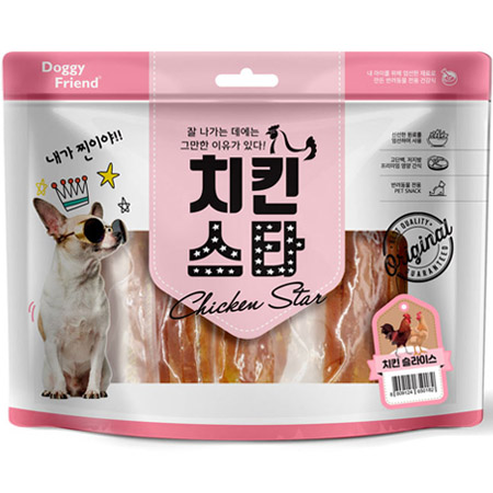 도기프랜드 - 치킨스타 치킨 슬라이스 300g x 6개 묶음셋트