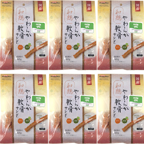 도기맨 헬시 야채샌드 60g x 6개 묶음셋트
