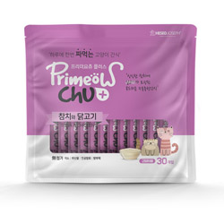 프리미요츄 - 플러스 짜먹는 고양이간식 츄루 (참치와 닭고기) 30p