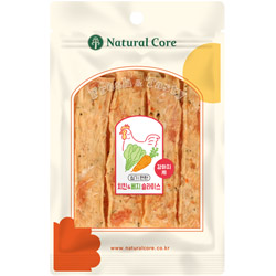 네츄럴코어 - 씹기편한 치킨 야채 슬라이스 55g