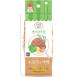 네츄럴코어 - 주식형 화식 파우치 쁘띠키친 소고기&야채 85g  - 1박스(12개)