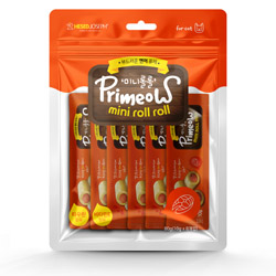 프리미요 - 캣 퓨레 미니롤롤 연어 8p