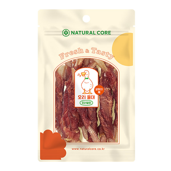 네츄럴코어 - 오리 울대 오리말이 60g