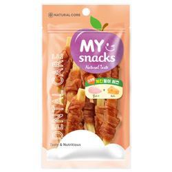 네츄럴코어 - 마이스낵 소프트 치킨말이 치즈 65g