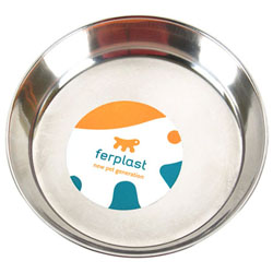 퍼플라스트(Ferplast) 오리온 스텐식기 KC 50  - 0.25L (초소형견용)