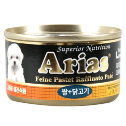 아리아스 캔 100g (쌀 + 닭고기)