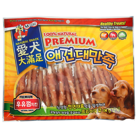 만도 우유껌 치킨 400g x 5개 묶음셋트