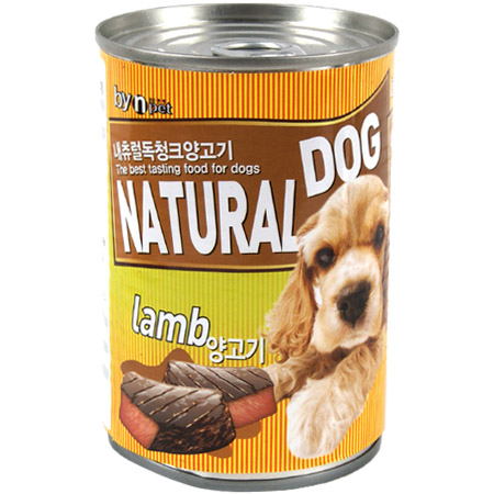 내츄럴 독 청크 양고기 캔 400g  x 12개 묶음셋트
