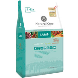 네츄럴코어 - 70% 유기농 에코1 (양고기/전연령견) 작은입자 10kg + [증정] 치즈브림 버라이어티팩