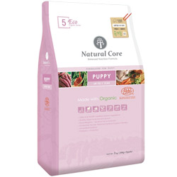 네츄럴코어 - 70% 유기농 에코5a (퍼피) 작은입자 1kg 