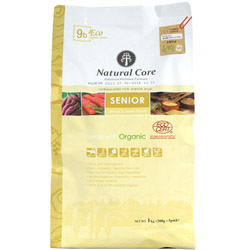 네츄럴코어 - 70% 유기농 에코9b 시니어(연어&고구마) 1kg + 순육포 치킨 슬라이스300g - 1개증정