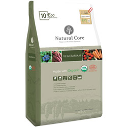 네츄럴코어 - 70% 유기농 에코10 베지테리언 작은입자 1kg + 순육포 치킨 슬라이스300g - 1개증정
