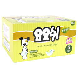 요요쉬 - 애견 기저귀 5단계 여아용 (중형견) 10매