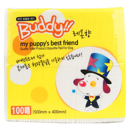버디 - 애견 패드 100매 x 4개 묶음셋트 (총 400매)