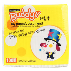 버디 - 애견 패드 100매 x 4개 묶음셋트 (총 400매)