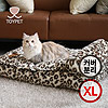 토이펫 - 커버분리형 블랙라벨 구름 킹방석 XL (레오파드)