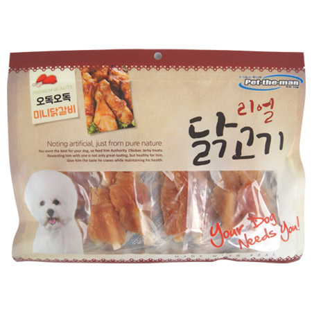 [한정]리얼 닭고기 - 오독오독 미니닭갈비 300g x 5개 묶음셋트