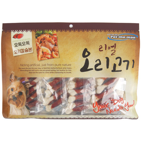 리얼 오리고기 - 오독오독 오리칼슘본 300g