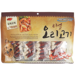 리얼 오리고기 - 오독오독 오리칼슘본 300g x 5개 묶음셋트