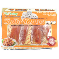 헬로도기 - 치킨 젤리 꽈배기 사사미 300g