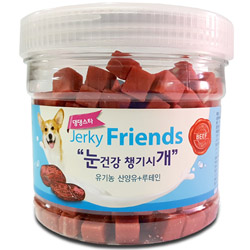 댕댕스타 - 져키프랜즈 소고기 300g (눈건강)