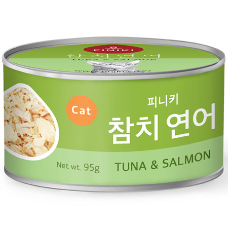 피니키 - 캣 참치연어 캔 95g 