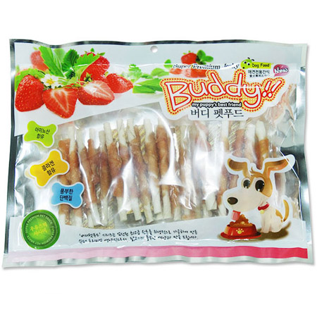 버디 - 치킨 우유 스틱 사사미 400g