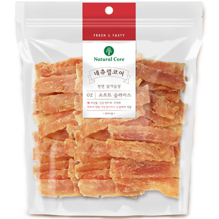 네츄럴코어 - 02 치킨 소프트 슬라이스 400g