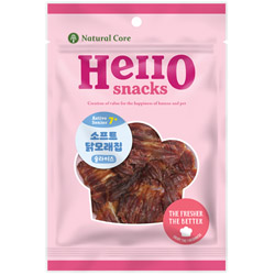 네츄럴코어 - 헬로스낵 소프트 닭모래집 30g