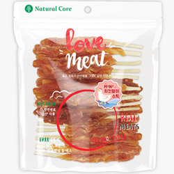 네츄럴코어 - 32 러브미트 미니 치킨말이스틱 160g