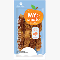 네츄럴코어 - 마이스낵 콜라겐 치킨말이 (연어) 53g 