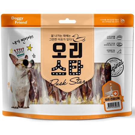 도기프랜드 - 오리스타 오리 건강스틱 300g x 6개 묶음셋트