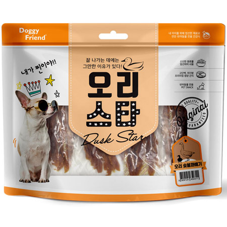 도기프랜드 - 오리스타 오리 숯불꽈배기 300g x 6개 묶음셋트