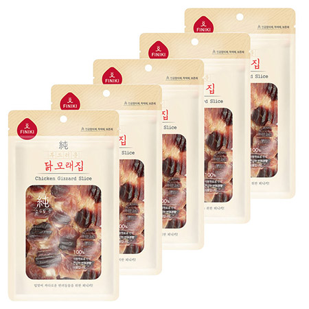 피니키 - 순 부드러운 닭모래집 45g x 5개 묶음셋트