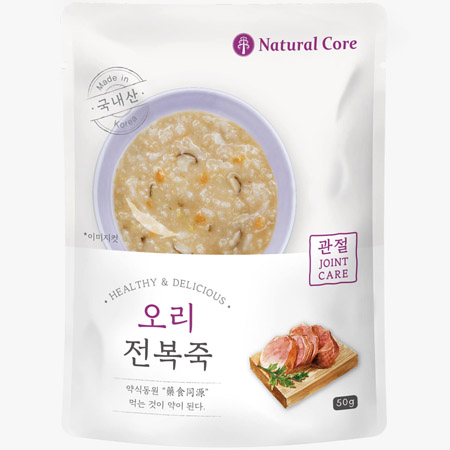 네츄럴코어 - 오리 전복 죽(관절) 50g