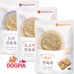 네츄럴코어 - 전복 죽 50g - 3종 혼합세트