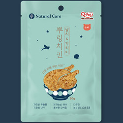 네츄럴코어 - 맛있는 후리카케 뿌링치킨 날치 & 가리비맛 30g