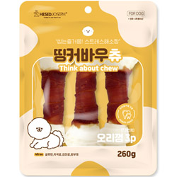 띵커바우츄 - 오리 딩고껌 중대형 3p (7.5인치 - 약20cm)