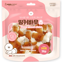 띵커바우츄 - 치킨 딩고껌 소형 36p (2.5인치 - 약7cm)