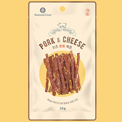 네츄럴코어 - 포크 치즈 컷트 23g x 10개 묶음셋트