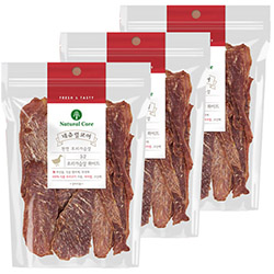 네츄럴코어 - 52 오리가슴살 와이드 120g x 3개 묶음셋트