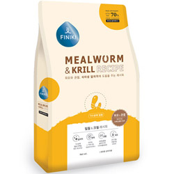 피니키 - 70% 유기농 가수분해 밀웜 & 크릴 3.5kg + 셰프의 선택 치즈 60g