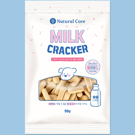 네츄럴코어 - 밀크 크래커 50g