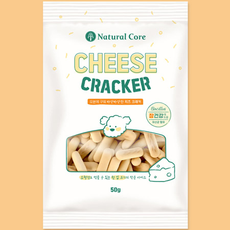 네츄럴코어 - 치즈 크래커 50g