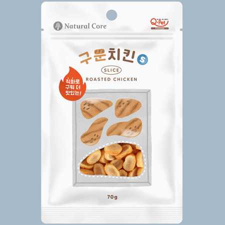 네츄럴코어 - 직화로 구운치킨 S 70g x 5개 묶음셋트