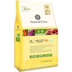 네츄럴코어 - 70% 유기농 에코4 S/D 슬림다운 큰입자 10kg + [증정] 치즈브림 버라이어티팩