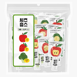 네츄럴코어 - 치즈춥스 3종 혼합 21p
