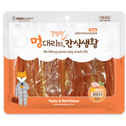 멍대리의 은밀한 간식생활 - 치킨 슬라이스 (습식) 300g x 5개 묶음셋트