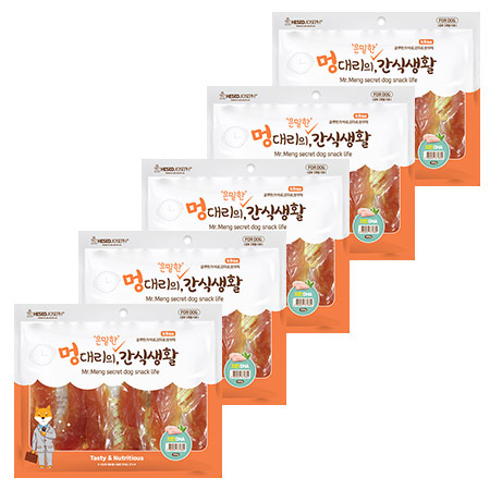 멍대리의 은밀한 간식생활 - 치킨 DHA 300g x 5개 묶음셋트